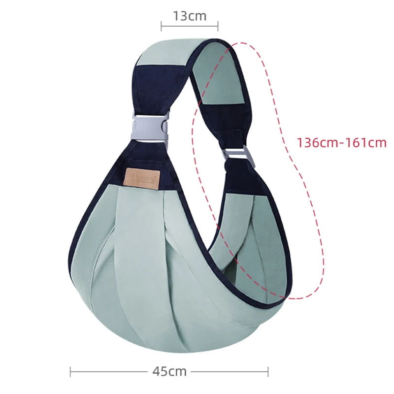 Ergonomic Baby Carrier Wrap – Multifunctional Sling for Newborns & Toddlers