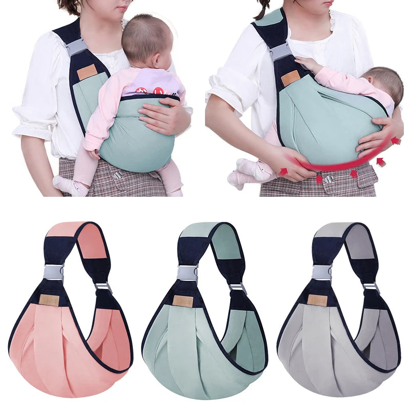 Ergonomic Baby Carrier Wrap – Multifunctional Sling for Newborns & Toddlers